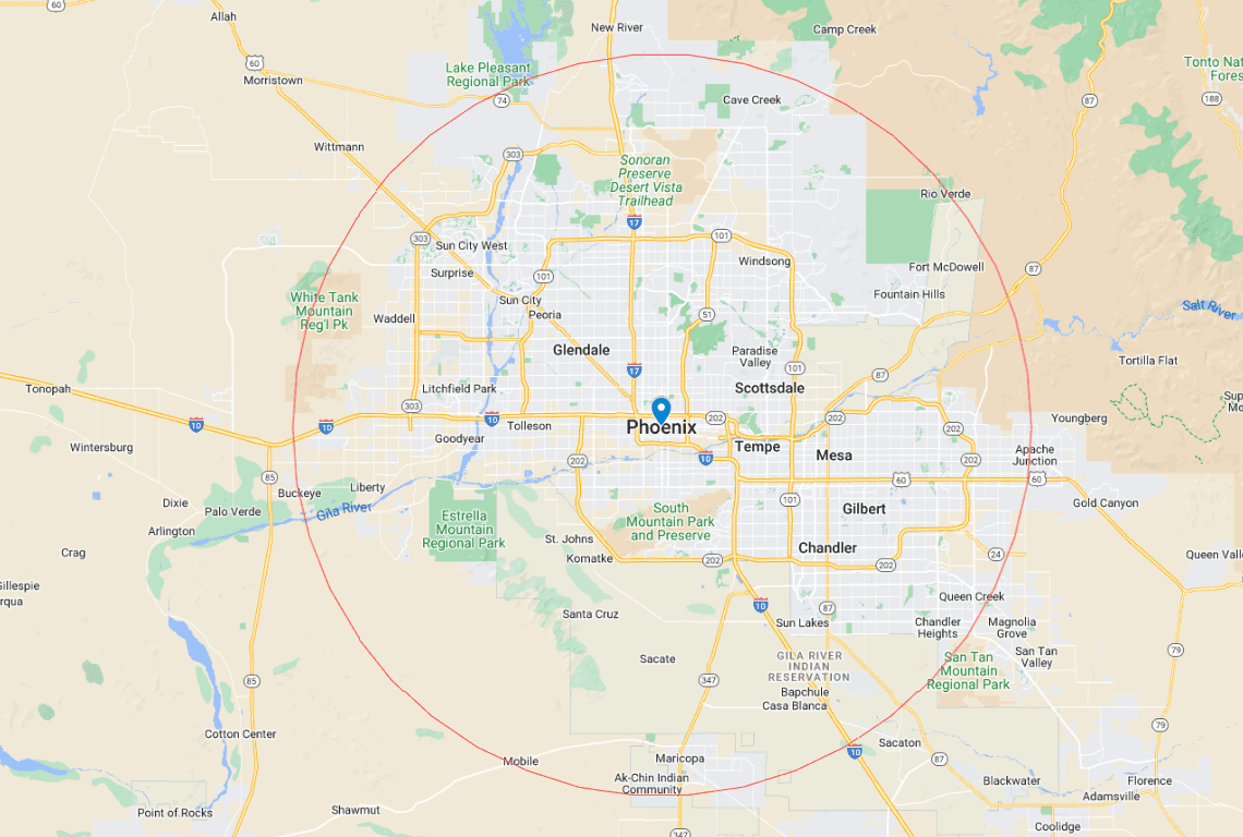 Pheonix Metro Area Pheonix Metro Area